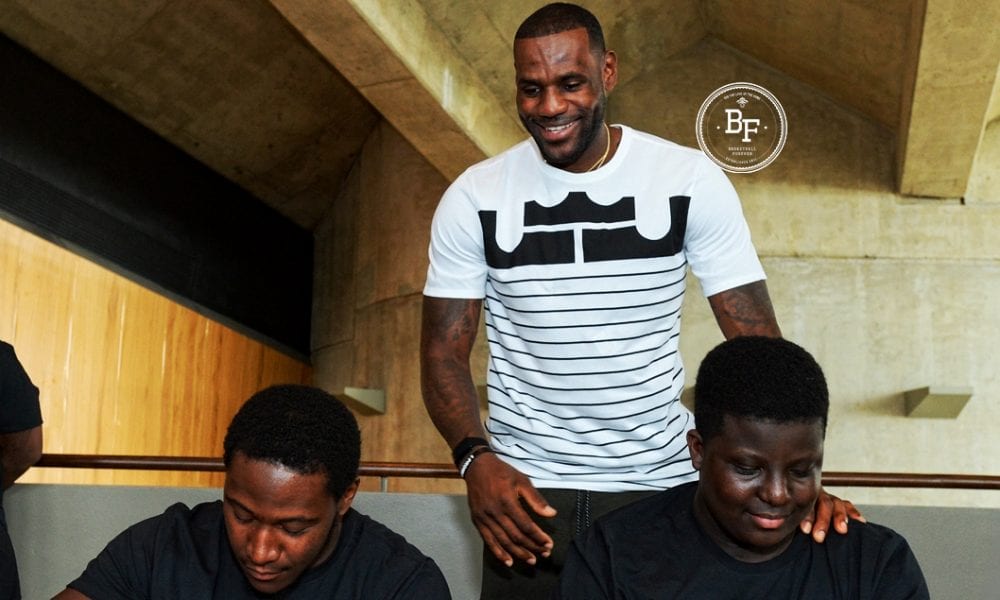 LeBron Designing Sneakers for Disabled Athletes