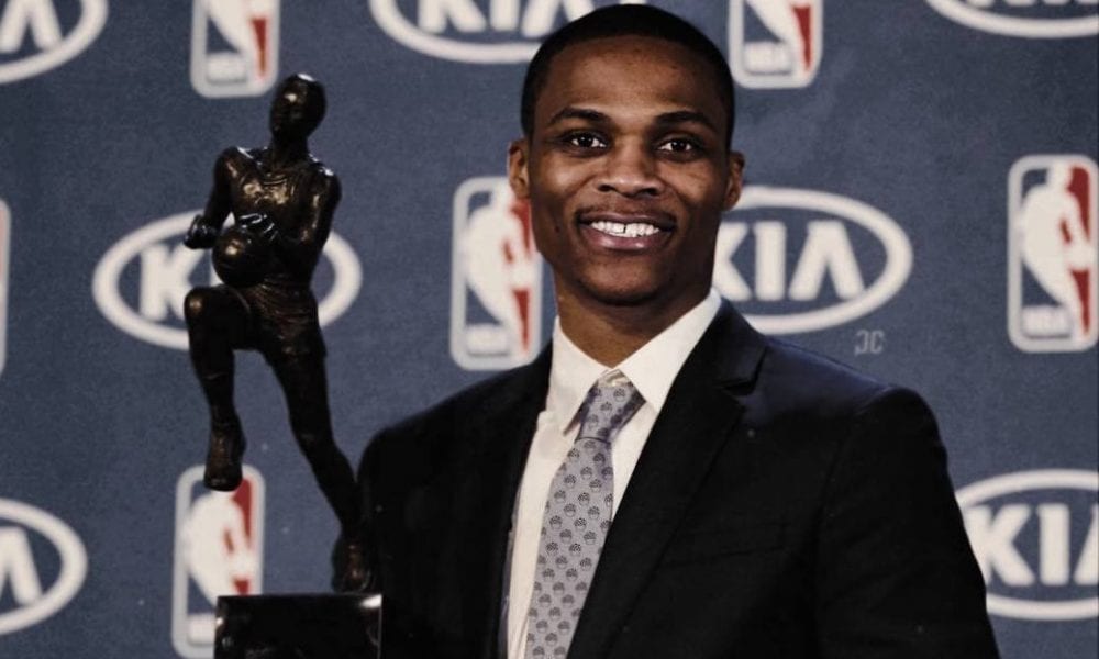 Westbrook will edge Harden for the 2017 NBA MVP trophy
