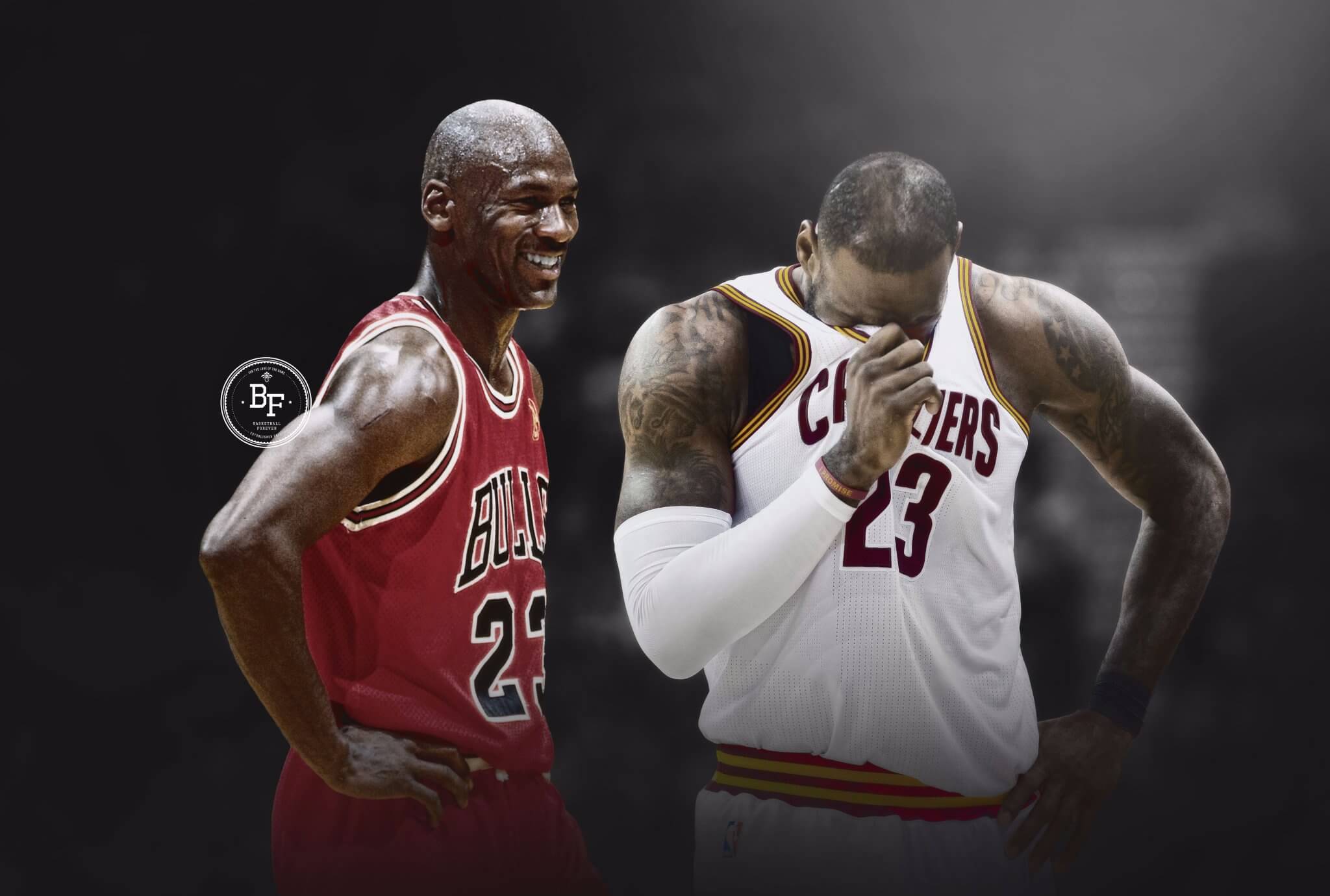 Comparing Michael Jordan LeBron James s Finals All Star Opponents