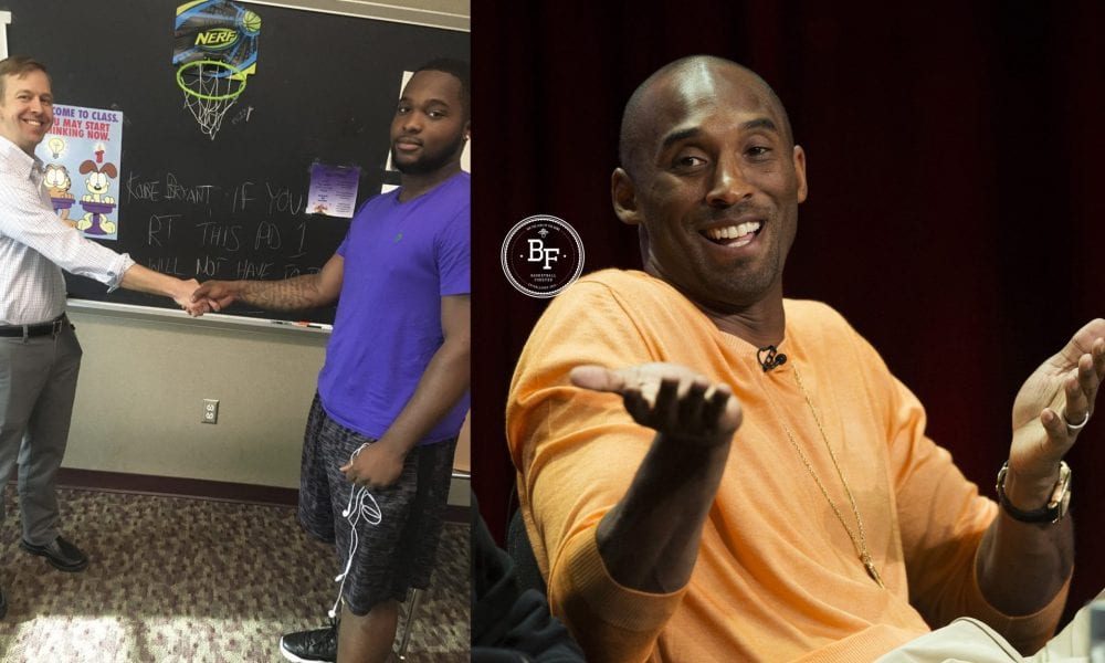Kobe Bryant’s Retweet Helps Entire Class Get Out Of Final Exam
