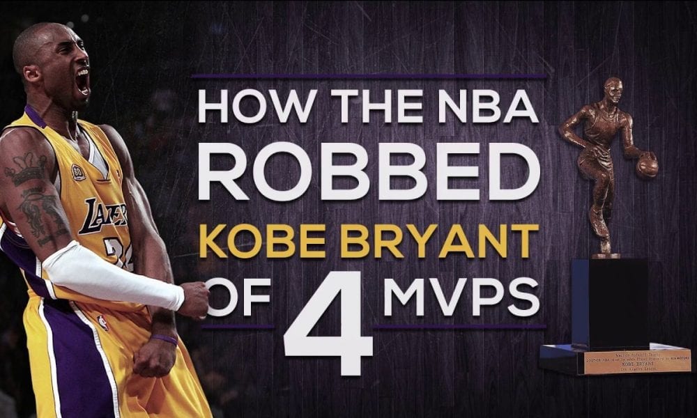 How Kobe Bryant Was Robbed Of Four MVPs By The NBA