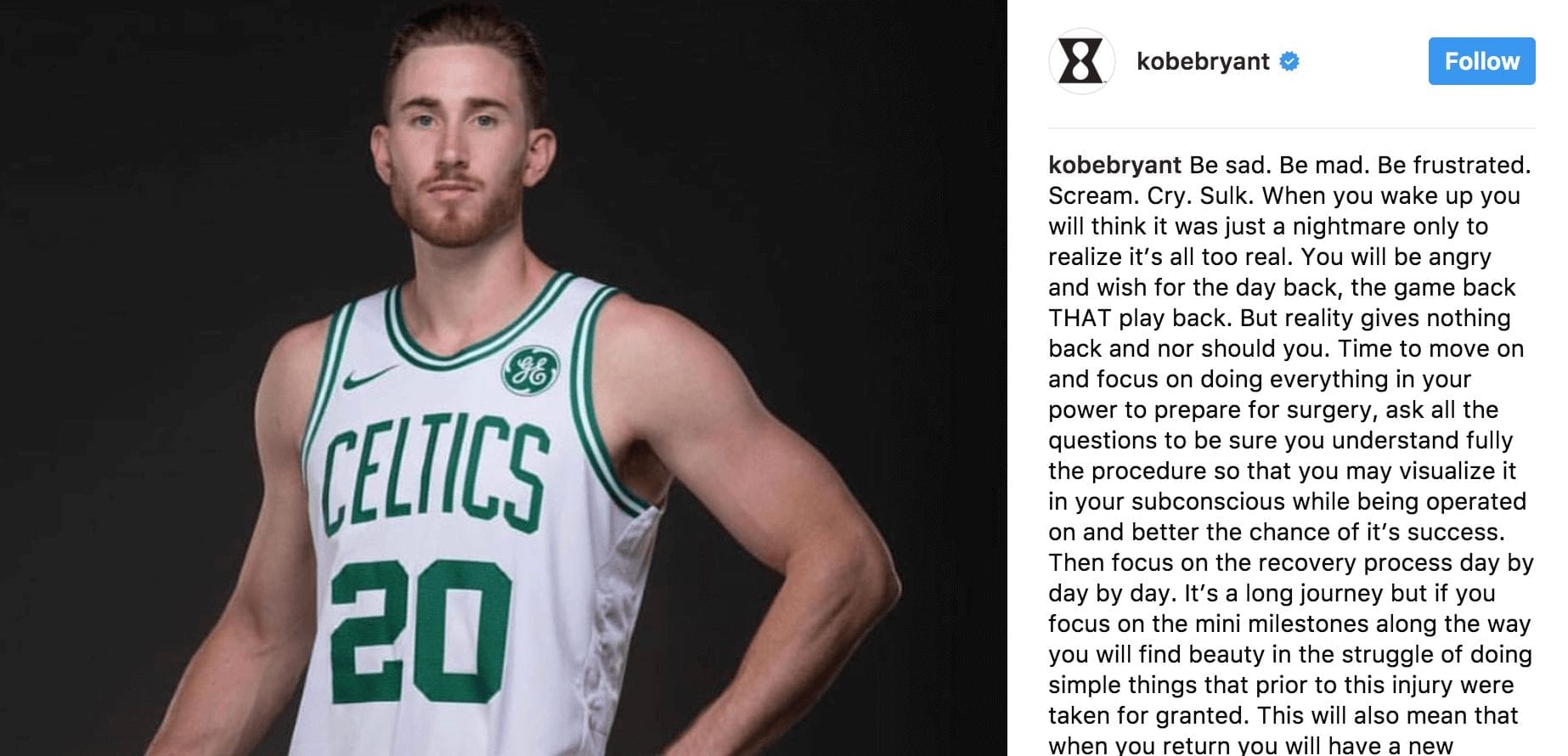 Gordon Hayward: The sight of gruesome ankle injury 'will be with