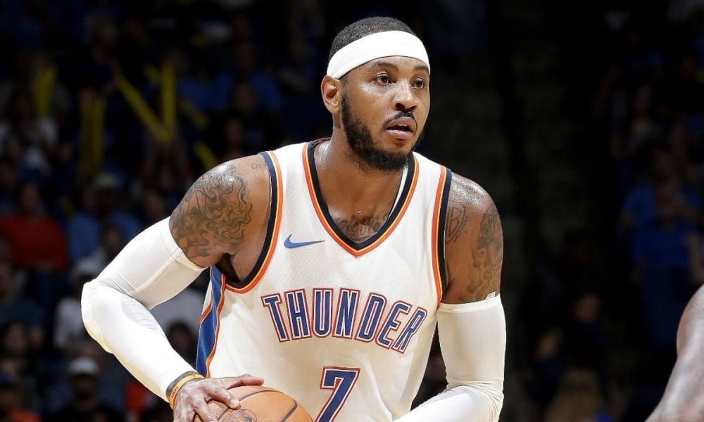 Carmelo Anthony Says Report That Jordan Brand Is Ending His Shoe Line Is ‘False News’