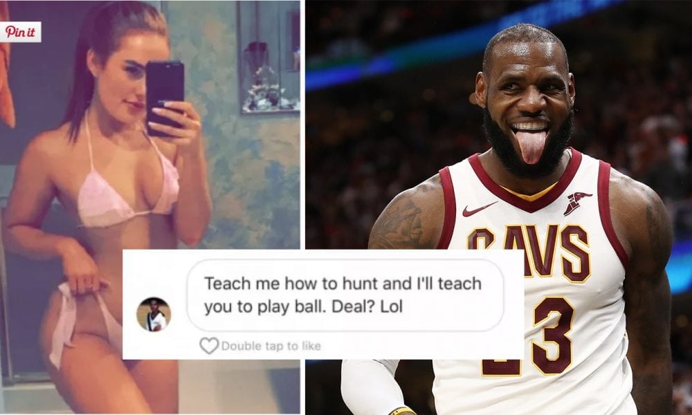 LeBron James Just Got Exposed Sliding Into Instagram Model’s DMs
