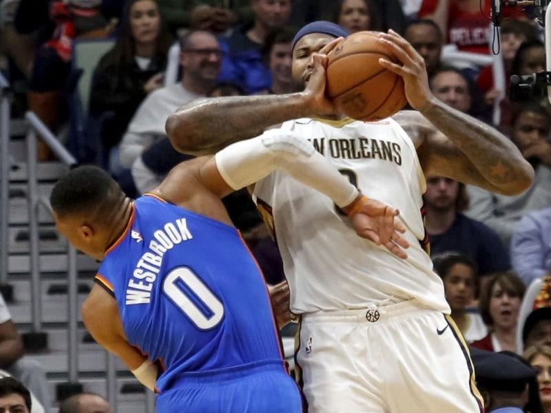 Pelicans Players Defend DeMarcus Cousins After He Elbowed Russell Westbrook In The Head