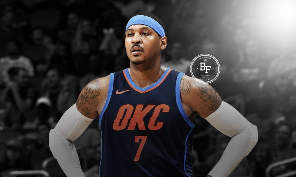 Carmelo Anthony Says OKC Thunder Players Are Royally Pissed Off With Themselves