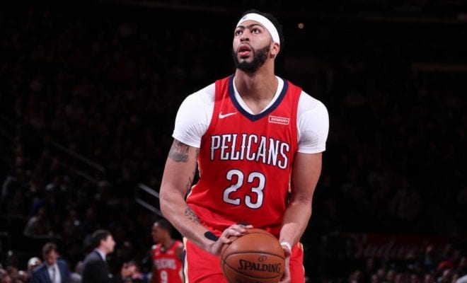 anthony davis red jersey