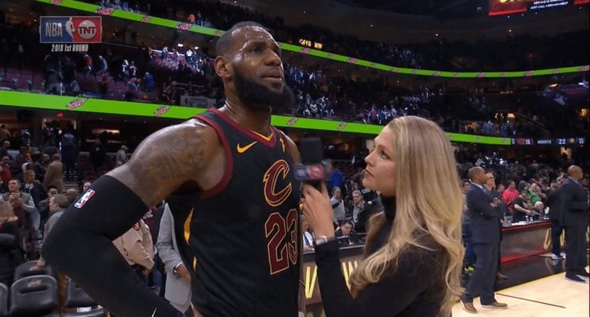LeBron James Defends Under-Fire Reporter Who Asked Him About Erin Popovich