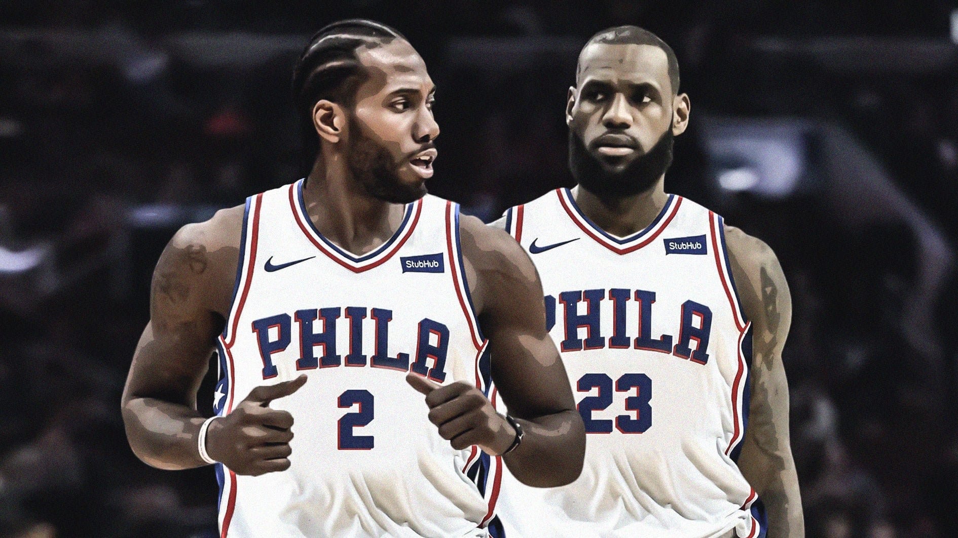 76ers To Heavily Pursue Kawhi Leonard And Paul George In Free Agency