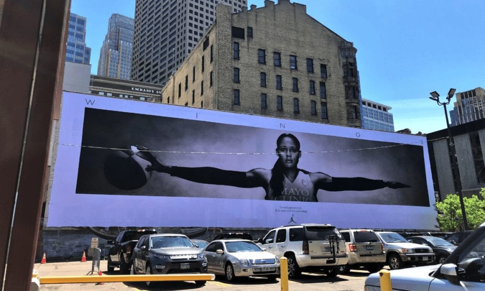 Maya Moore Recreates Iconic Michael Jordan Poster In Dope New Campaign