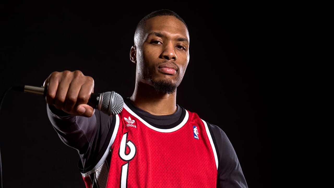 Damian Lillard Says He's The Best Rapper In The NBA