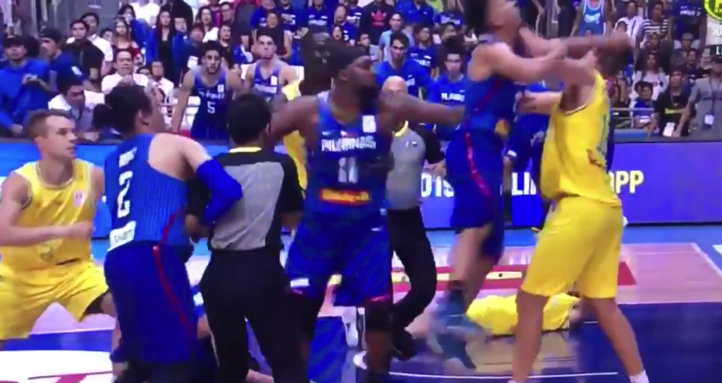 Wild Brawl Breaks Out During Australia vs Philippines World Cup Qualifier