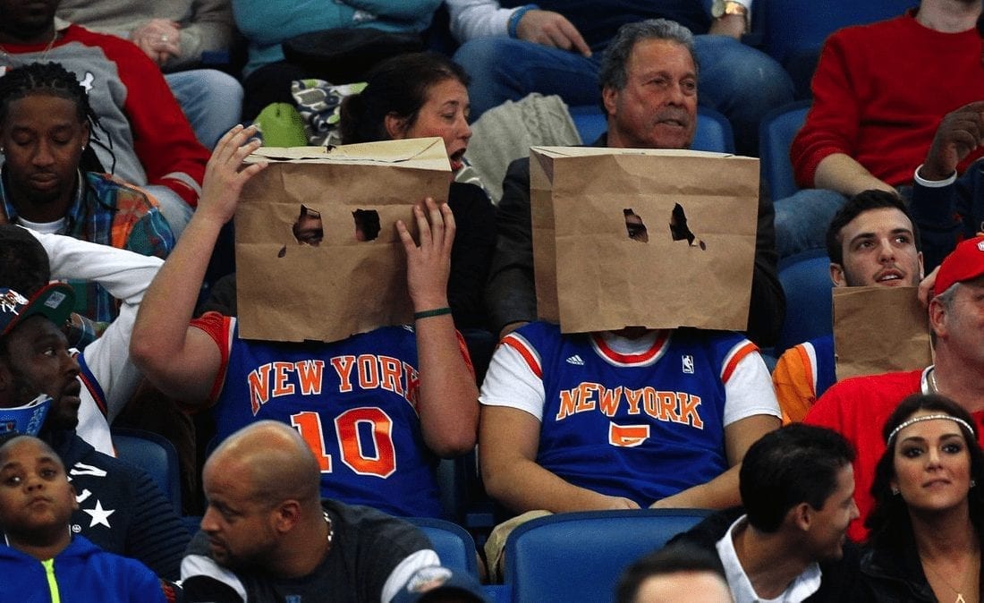Dumbass Fan Provides Stupidest Reason Ever For Selling His Knicks