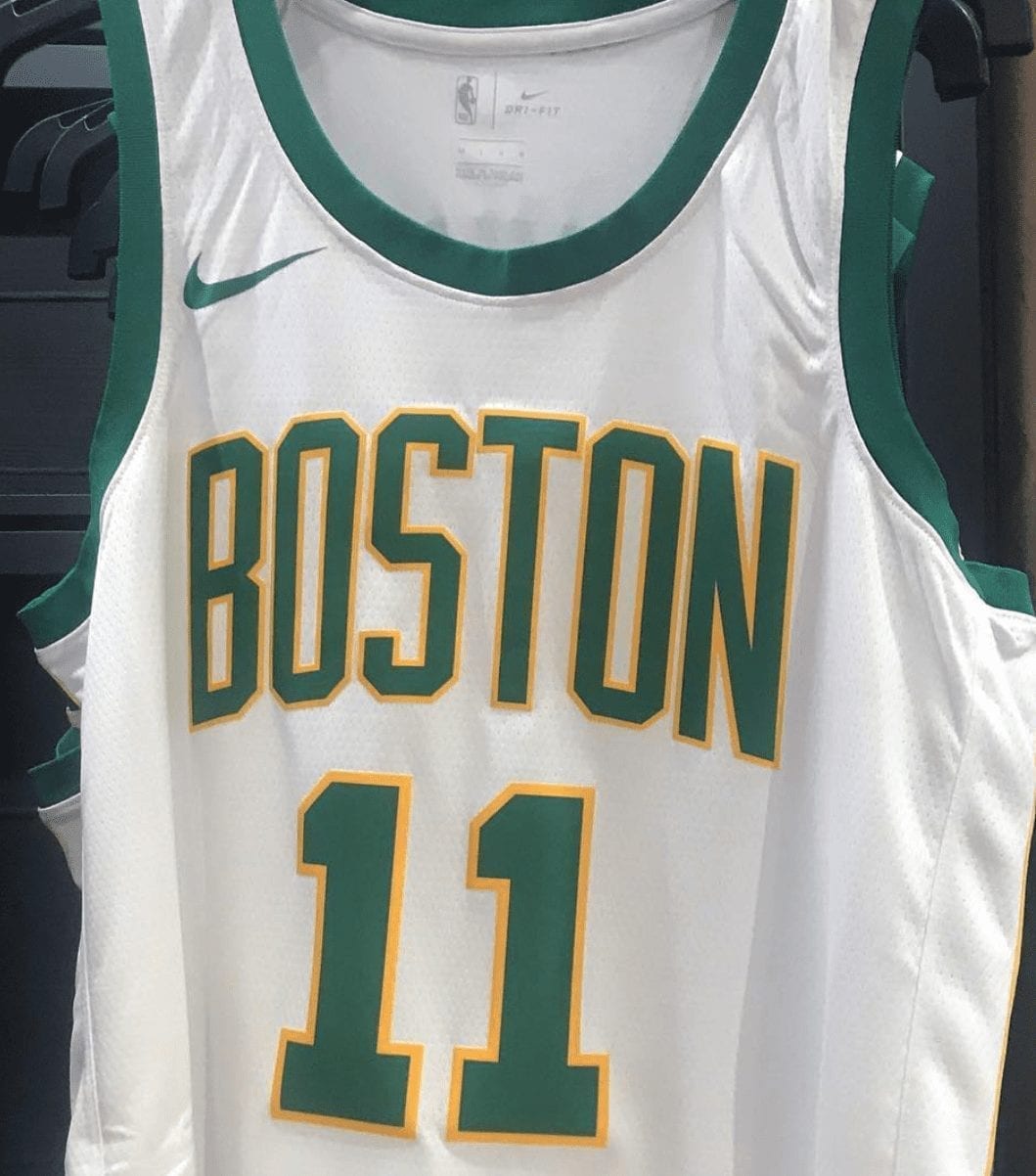 The Boston Celtics' newest 'City Edition' jersey has leaked