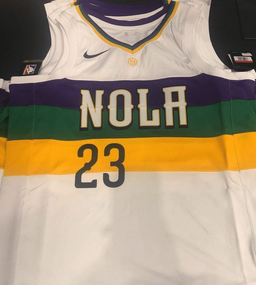 Hornets unveil new 'Mardi Gras' uniforms