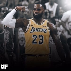 Lebron Lakers Basketball Forever