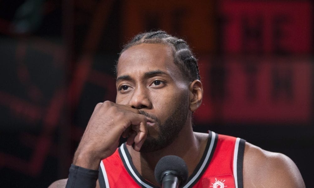 It Turns Out That Kawhi Leonard Is Actually The Grinch