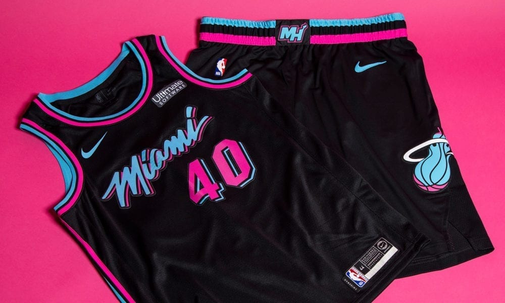 Penetratie verkorten Afwijzen Miami Heat Reveals Fire New 'Miami Vice' Uniforms