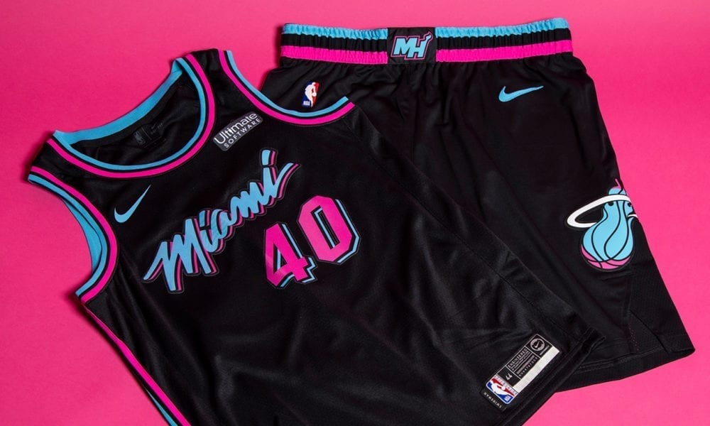 Miami Heat Reveals Fire New ‘Miami Vice’ Uniforms