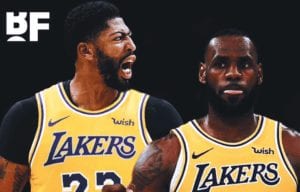 lebron james anthony davis basketball forever