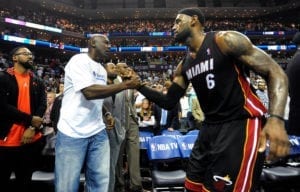 LeBron still admires Michael Jordan