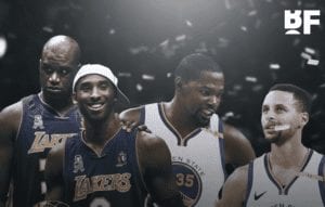 shaq lakers warriors basketball forever