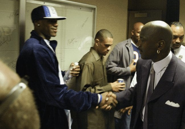 LeBron James Describes The First Time He Met Michael Jordan