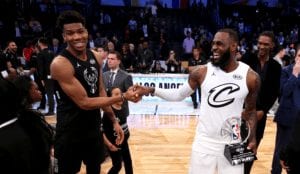 giannis lebron basketball forever