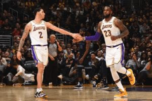 lebron james lonzo ball basketball forever