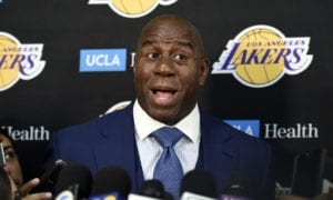 magic johnson anthony davis basketball forever