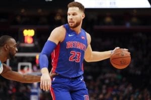 Blake Griffin dribbling detroit