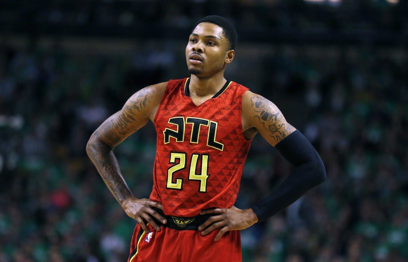 hawks kent bazemore explains embarrassing james harden hawks kent bazemore explains embarrassing james harden