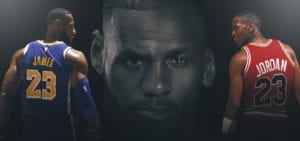 lebron james michael jordan basketball forever