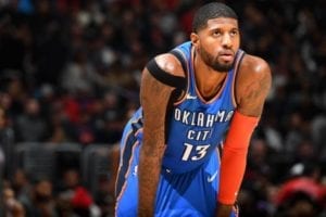 Paul George Thunder uniform