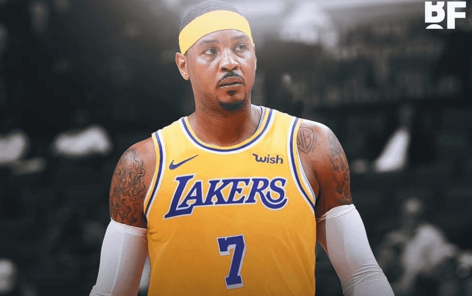 carmelo jersey lakers