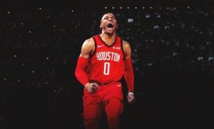 russell westbrook houston rockets basketball forever