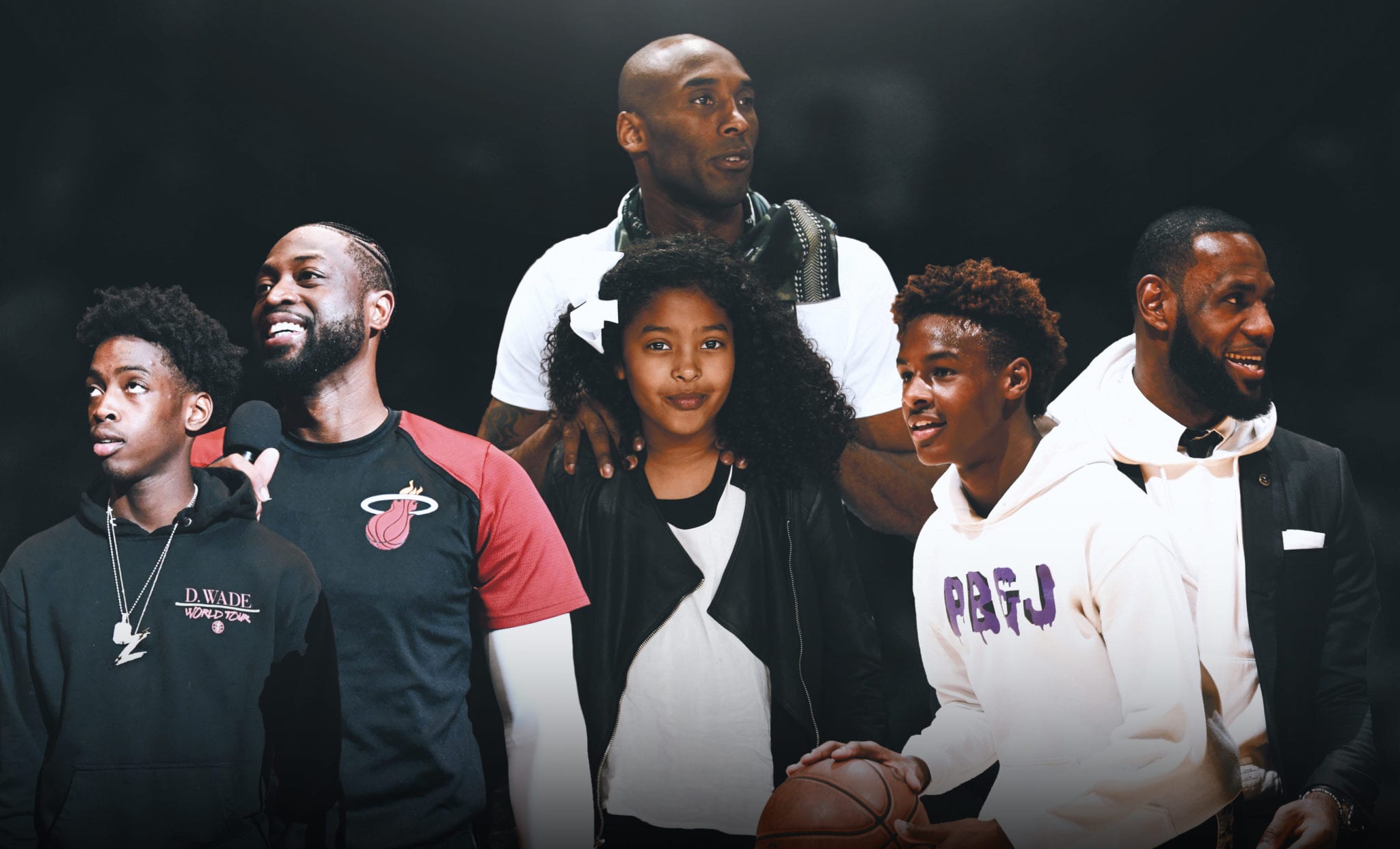 gianna bryant and bronny james