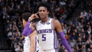 De'Aaron Fox of the Sacramento Kings beleives 2K is a bad game.