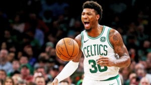Marcus Smart in game.