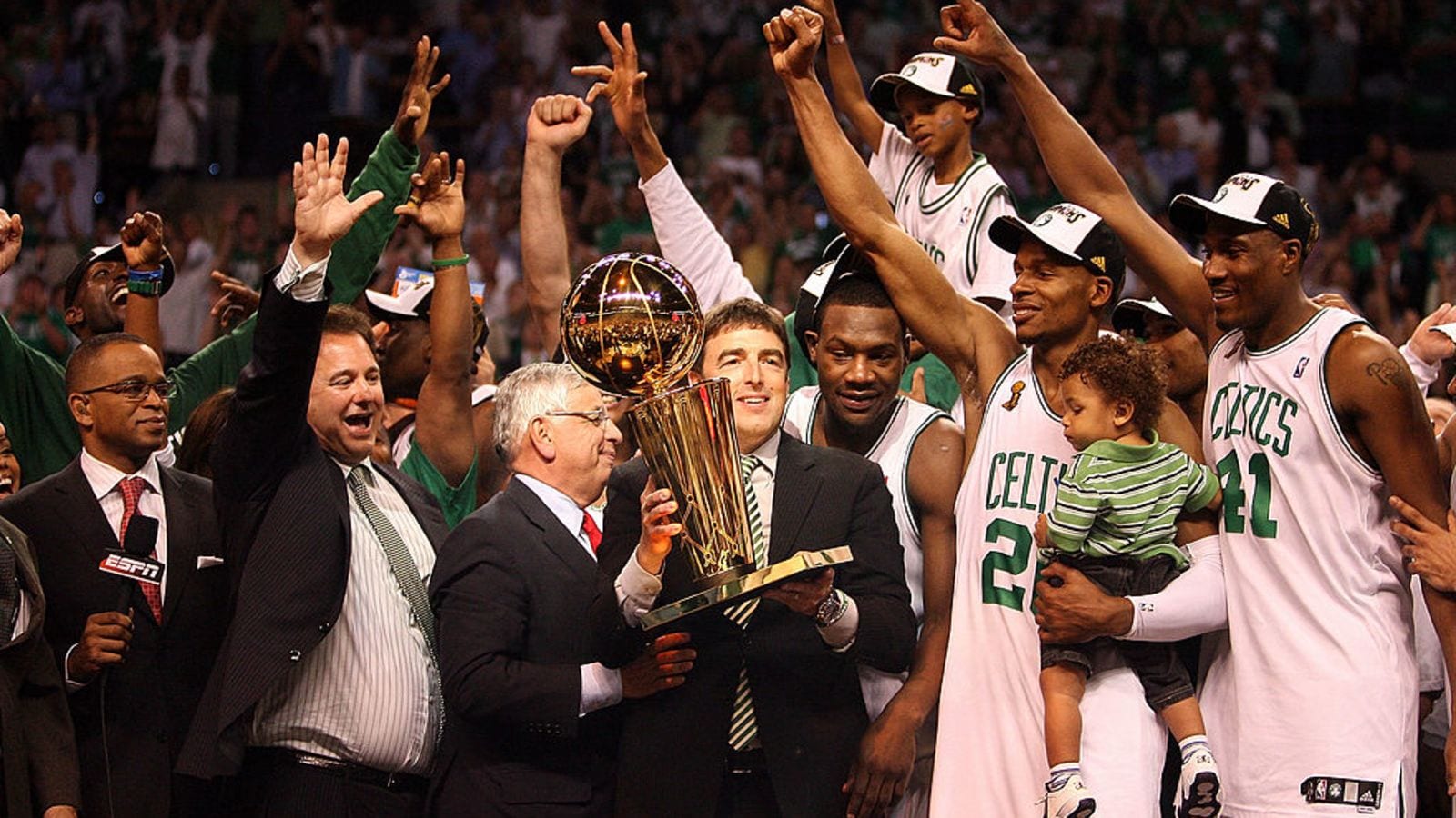 2008 NBA Finals featuring the Champion Celtics