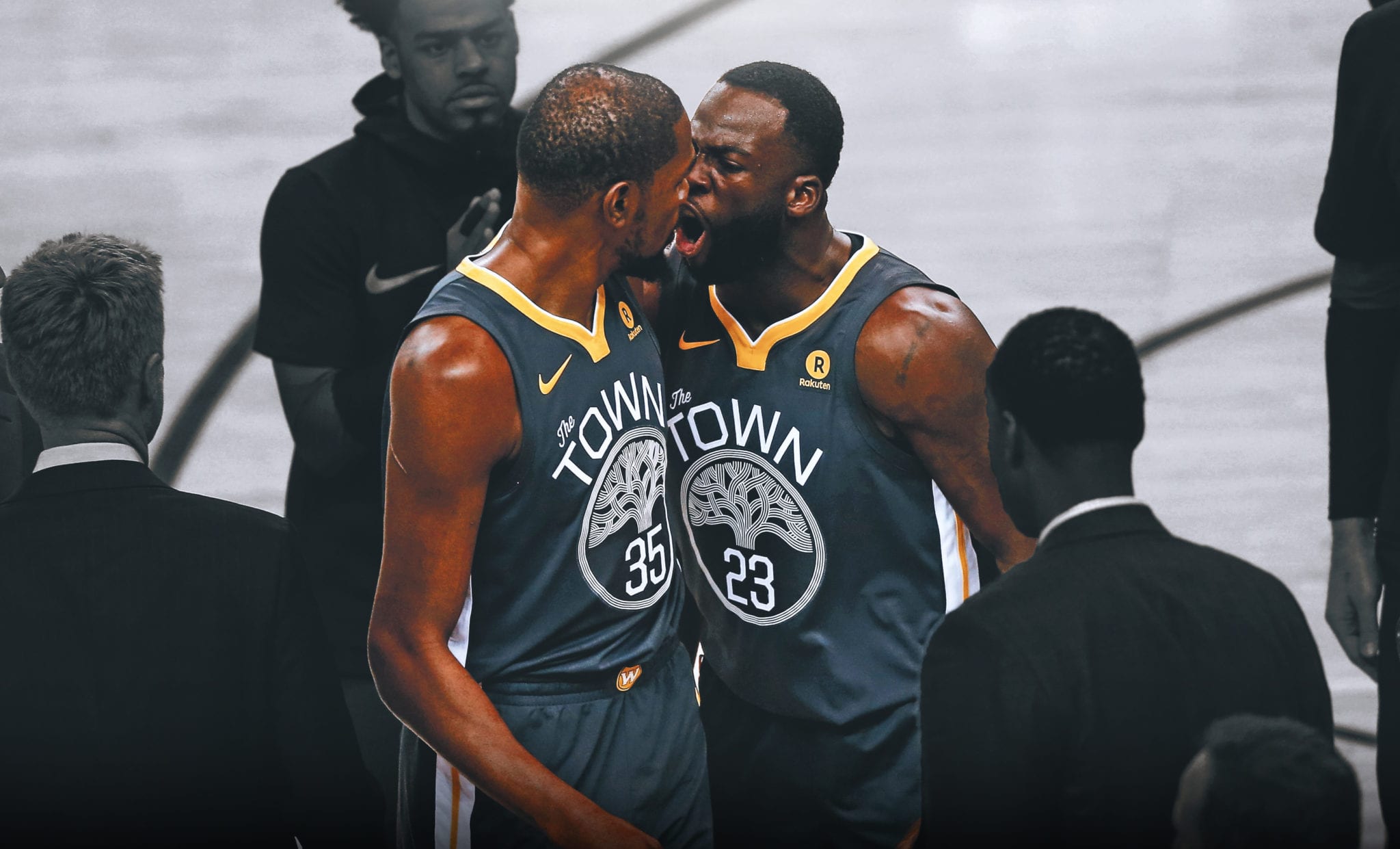 draymond green kevin durant fight