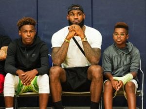 lebron other son bryce james
