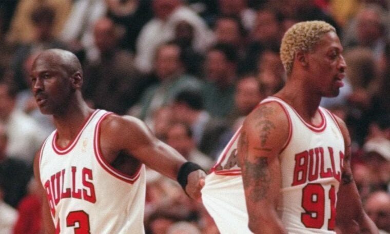 MJ and Rodman are just a few shown in "The Last Dance"