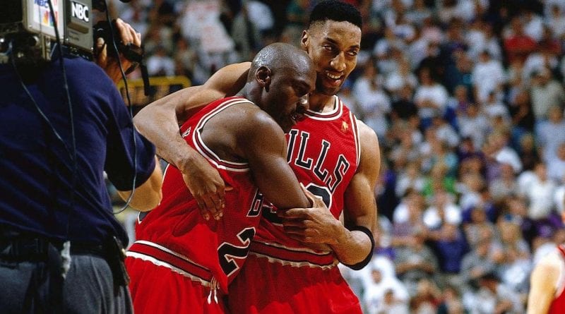 Michael Jordan sick during Game 5 of the '97 Finals
