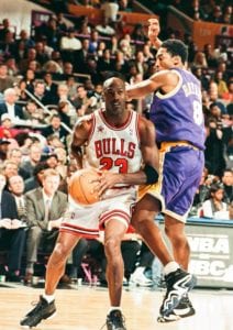 Michael Jordan and Kobe Bryant
