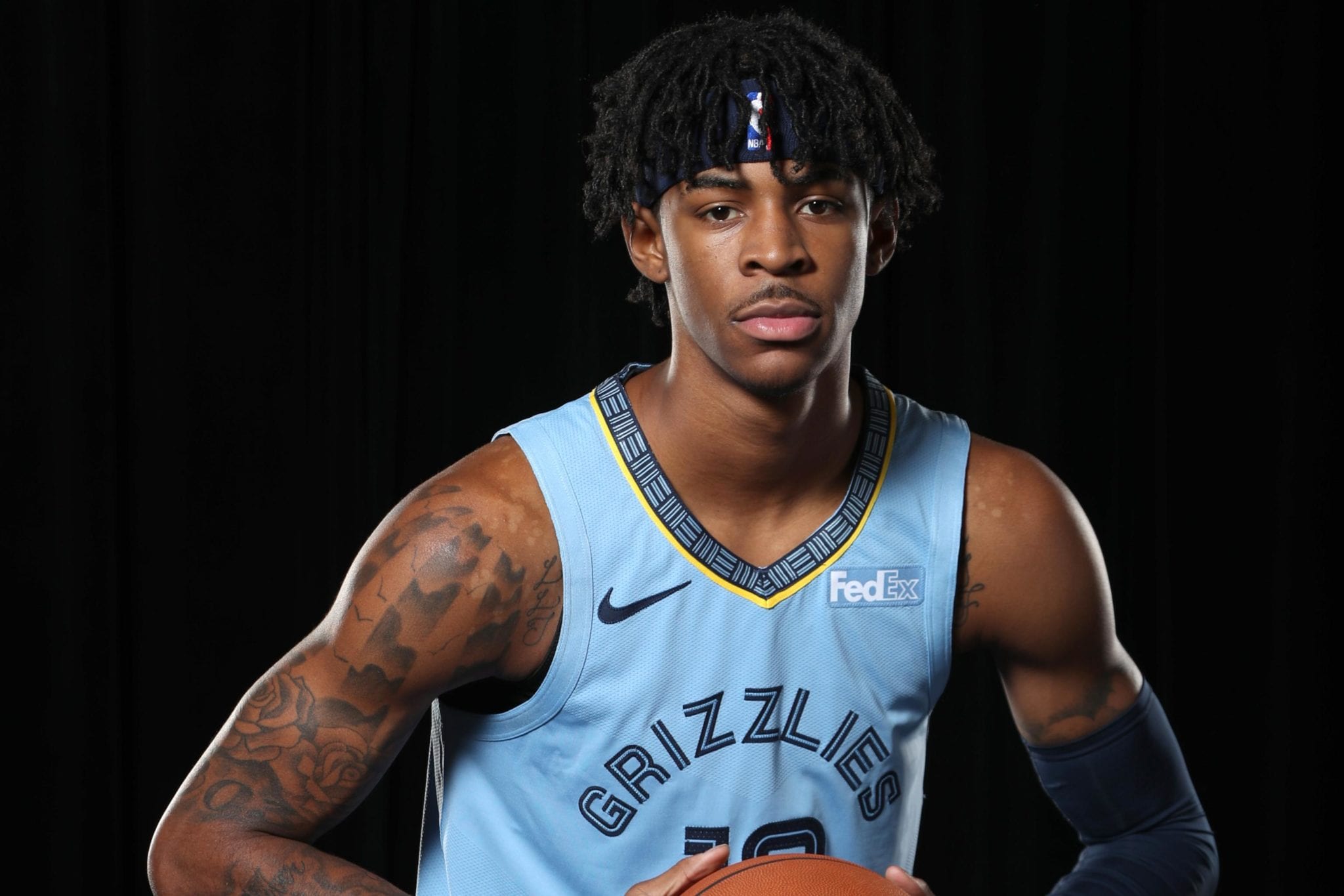 Memphis Grizzlies point guard and former Murray State star Ja Morant is ask...