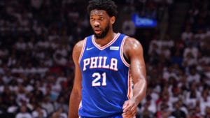 Sixers big man Joel Embiid