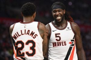 Lou Willams and Montrezl Harrell