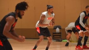 NBA: Rockets practice in Orlando