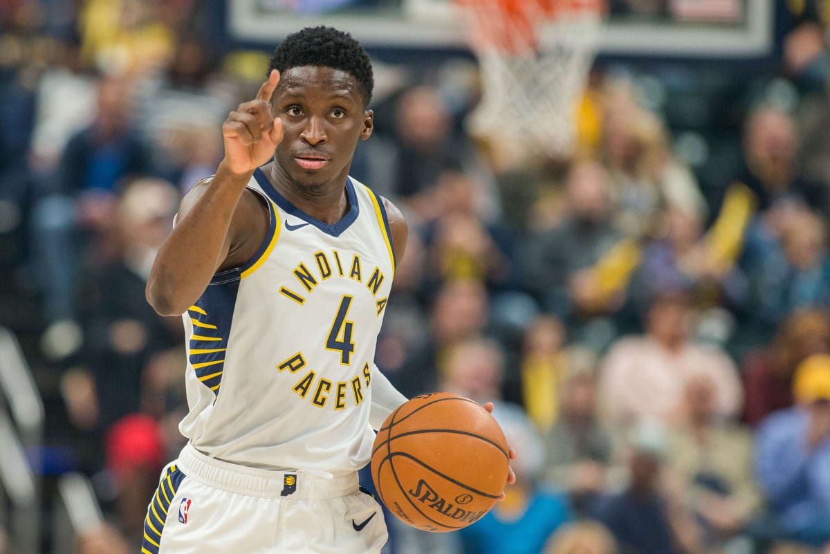 Victor Oladipo of the Pacers